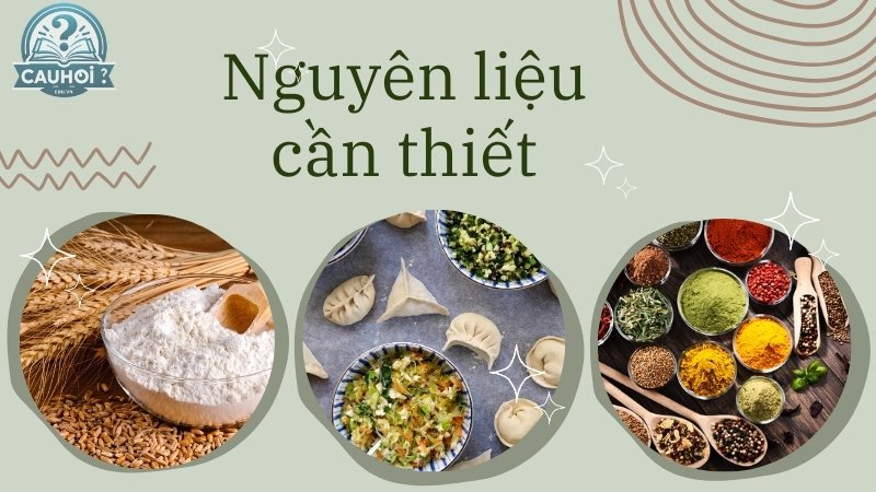 Nguyên liệu cần chuẩn bị