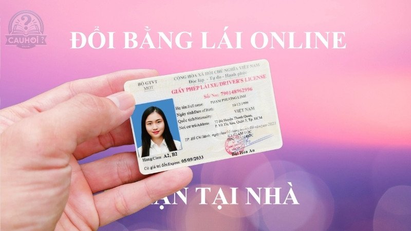 Ưu nhược điểm của việc đổi bằng lái xe ô tô online