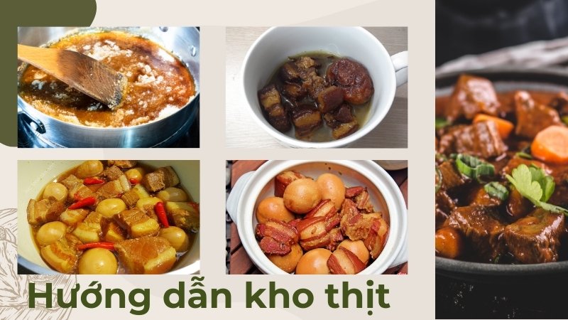 Cách nấu thịt kho tàu truyền thống