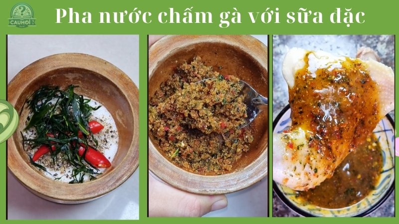 Cách làm muối tiêu chanh chấm gà luộc