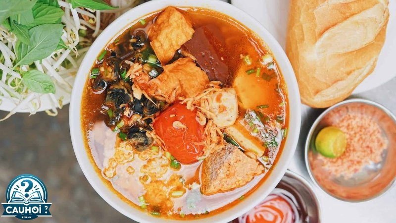 Cách nấu bún riêu chi tiết