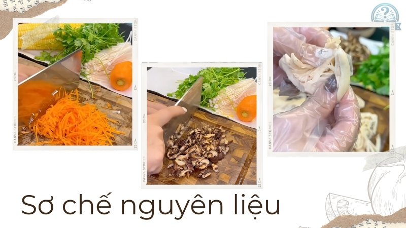 Sơ chế nguyên liệu