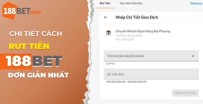 Hướng dẫn chi tiết rút tiền 188Bet nhanh chóng cho người mới bắt đầu 