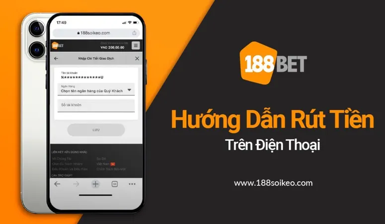 Lưu Ý Quan Trọng Khi Rút Tiền Tại 188Bet 