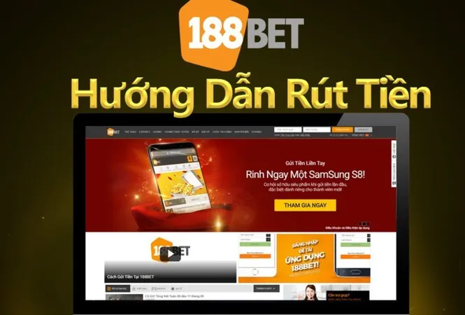 Hướng dẫn chi tiết rút tiền 188Bet nhanh chóng cho người mới bắt đầu 