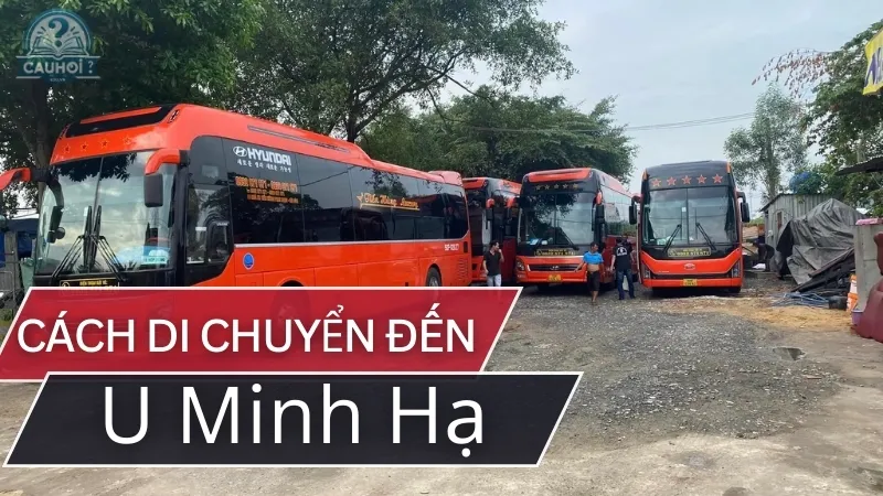 Cách di chuyển đến U Minh Thượng