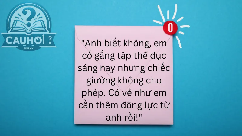 Bắt đầu bằng một câu nói đùa