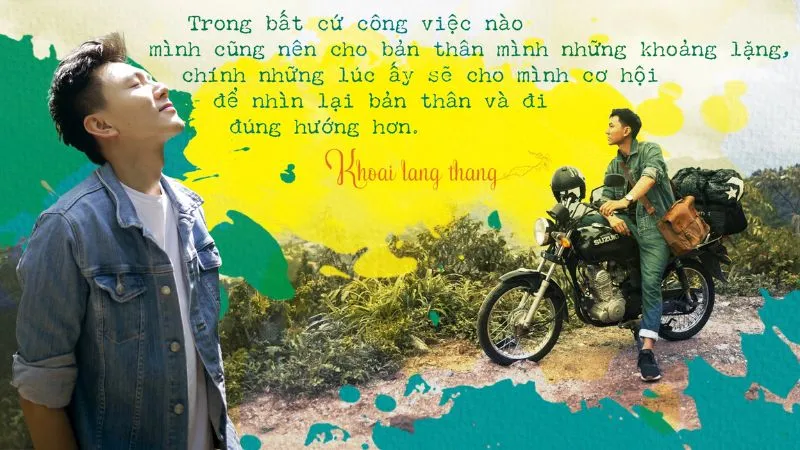 Khoai Lang Thang góp ý khách du lịch diện trang phục Mông Cổ chụp ảnh tại sông Nho Quế 4