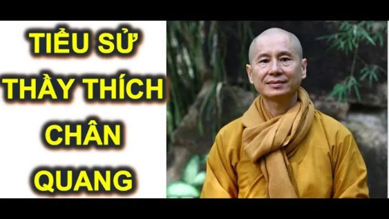 Quá trình tu học của thầy Thích Chân Quang 2