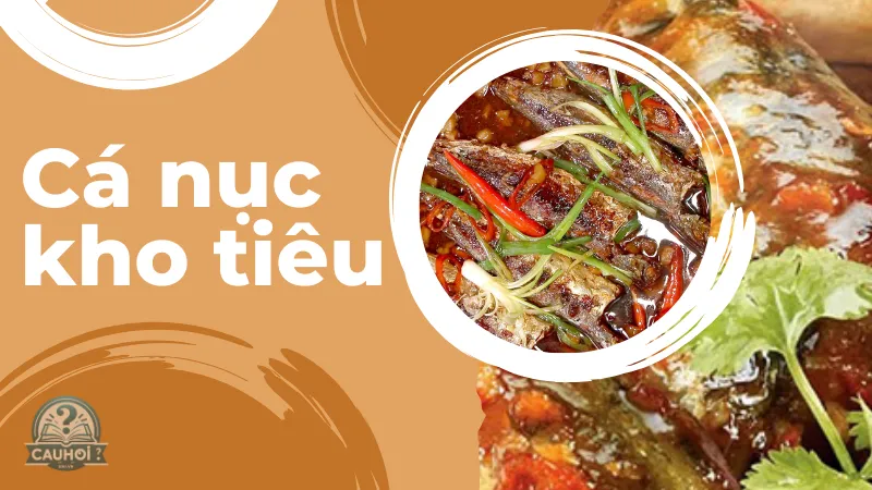 Cá Nục Kho Tiêu