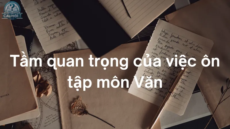 Tầm quan trọng của việc ôn tập môn Văn