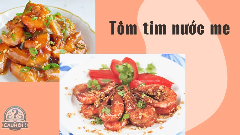 Cách rim tôm ngon với nước me 