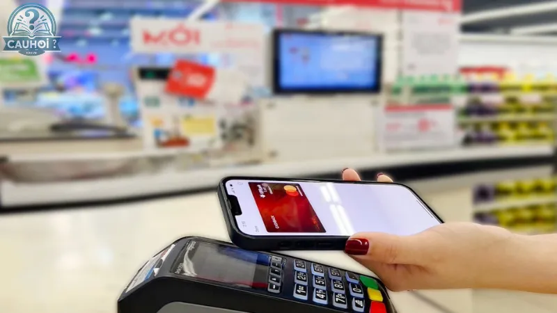 Thanh toán bằng Apple Pay tại cửa hàng