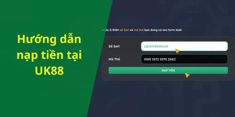 Tại sao nên nạp tiền vào UK88?