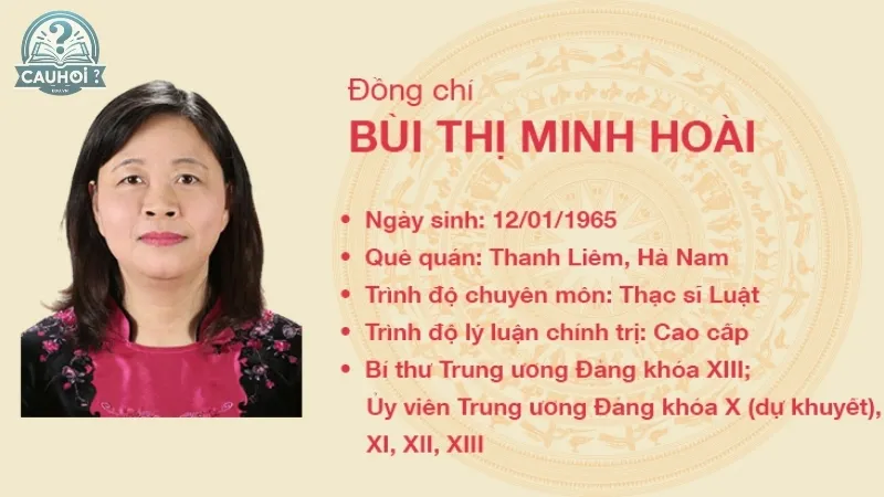 Tiểu sử Bùi Thị Minh Hoài