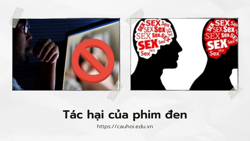 Tác hại phim đen đối với giới trẻ – Những hậu quả khó lường