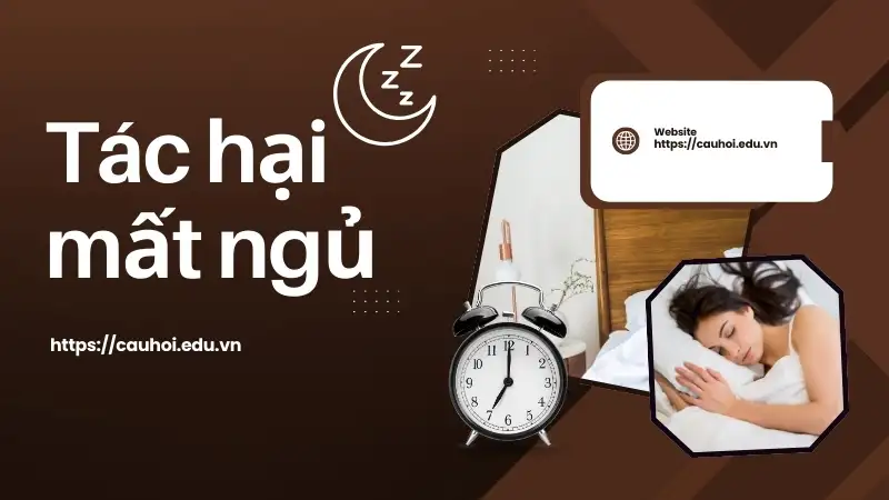 Tác hại của mất ngủ  - Làm thế nào để nhận biết và khắc phục?