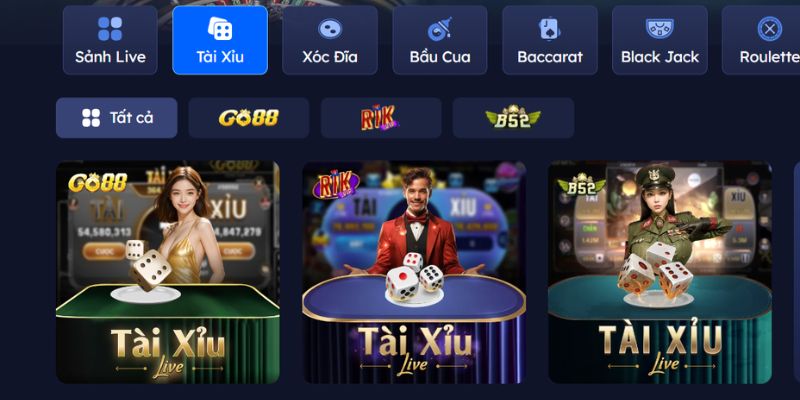 Xí Ngầu (Sicbo) Casino 9BET